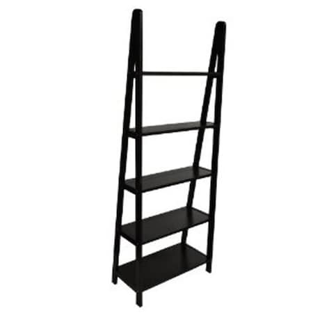 Yu Shan Co Usa Yu Shan CO USA Ltd 176-53 5 shelf ladder bookcase Espresso 176-53